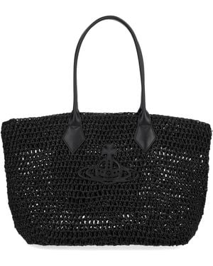 Vivienne Westwood Borsa Tote "Alana Small" - Black