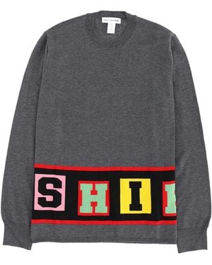 Comme des Garçons Shirt Luxurious Fabric Blend Acrylic - Grey