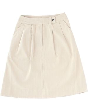 Margaret Howell Midi Skirt "Mhl" - Natural