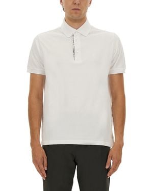 Etro Shirt Collar Polo - White
