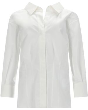 Givenchy Shirt Cut-Out Cotton - White
