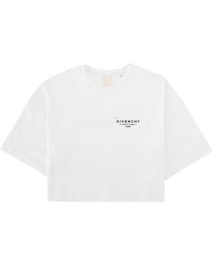 Givenchy T-Shirt Con Logo - White