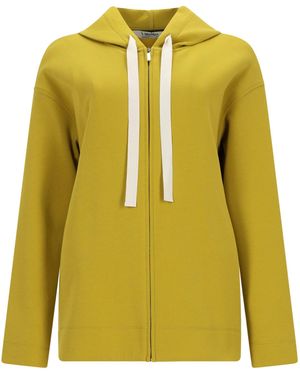 Max Mara Max Mara Felpa "Doria" - Yellow