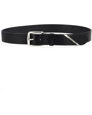 DIESEL B-Line Buckle Belt - Black