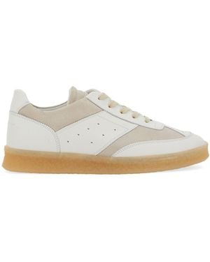 MM6 by Maison Martin Margiela Sneaker 6 Court - Bianco