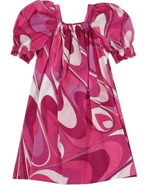 PUCCI Vestito A Fantasia - Pink