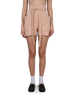 Philosophy Di Lorenzo Serafini High-Waisted Tailored Shorts - Pink