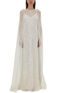 Max Mara Elegant Silk Wedding Dress - White
