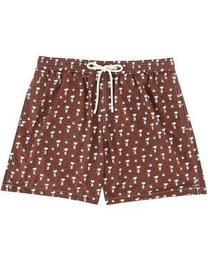 MC2 Saint Barth Costume Da Bagno Con Stampa - Brown