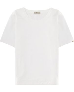 Herno Cotton T-Shirt - White