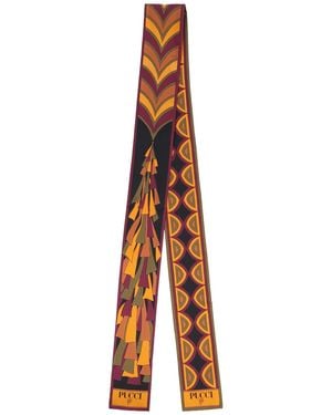 PUCCI Foulard Bandeau Con Mix Di Stampe - Multicolor
