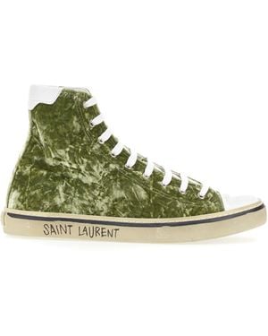 Saint Laurent Medium Midibu Sneakers For - Green