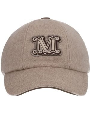 Max Mara Cappello Da Baseball "Ordine" - Gray