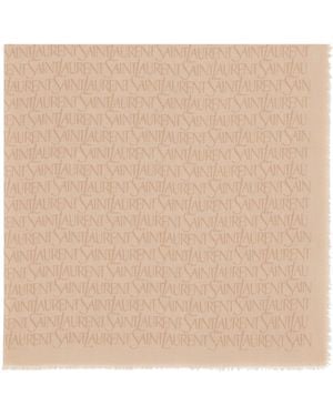 Saint Laurent Scarf - Natural