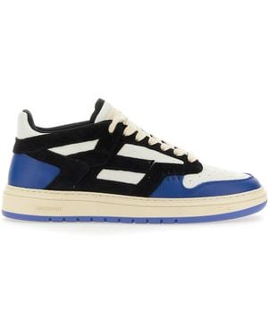 Represent Sneaker reptor bianca blu e nera