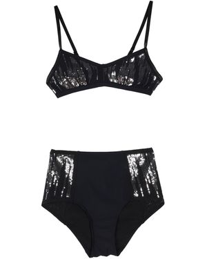 HUALA Set Pin Up Con Pailettes - Nero