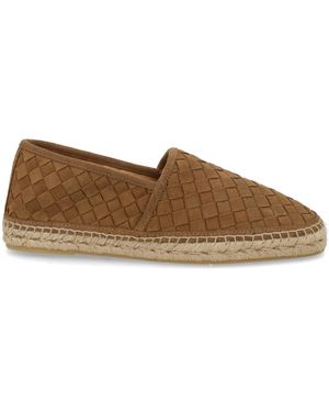 Castañer Classic Leather Flats For - Brown