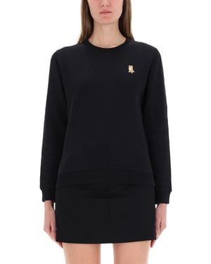 Maison Kitsuné "Lady Fox" Sweatshirt - Black