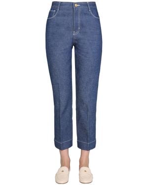 Tory Burch Wide Leg Jeans For - Blue