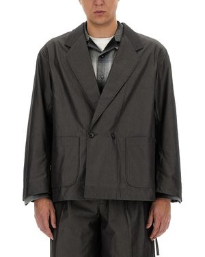 A.I.E. Oversize Jacket - Black