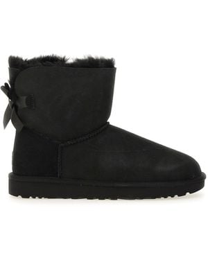UGG "Mini Bailey Bow Ii" Boot - Black