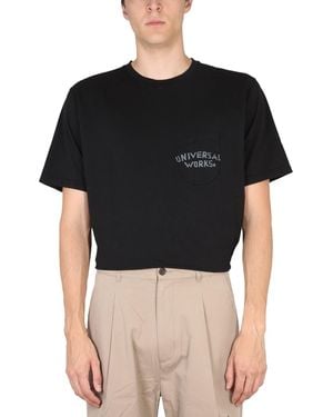 Universal Works Crewneck T-shirt - Black