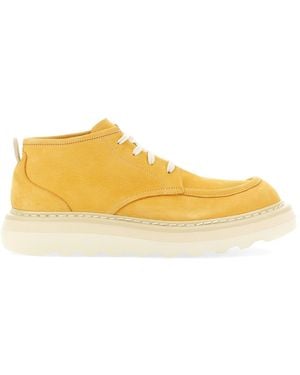 Premiata Stivale Stringato - Giallo