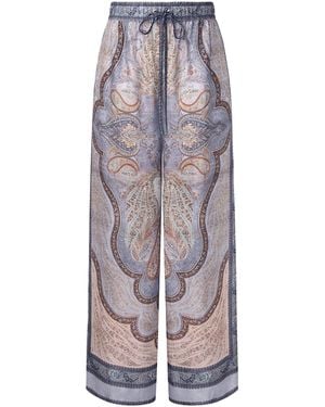 Zimmermann Wanderlust Trousers - Purple
