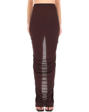 Rick Owens Long "Eva" Skirt - Red