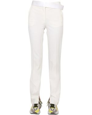 Stella McCartney Chic Tailored Trousers - White