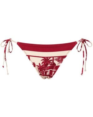 MC2 Saint Barth Slip Bikini "Marielle" - Red