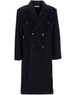 Our Legacy Cappotto Doppiopetto "Whale" - Black