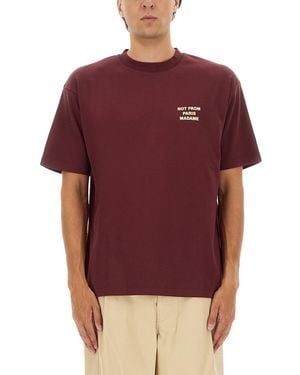 Drole de Monsieur Cotton T-Shirt - Red