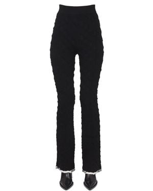 Ambush Stylish Elastic Waistband Trousers - Black