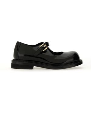 Moschino Olivia" Mary Jane Shoes - White