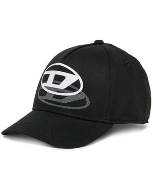 DIESEL Hat With Logo - Black