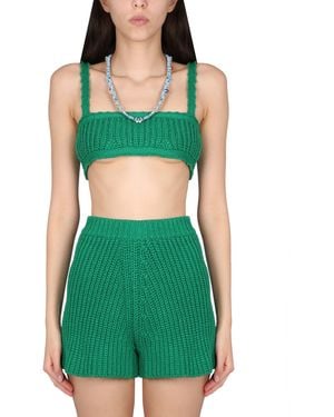 Alanui Palm Springs Bralette - Green