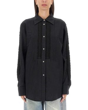 Our Legacy Relaxed Textured Shirt - Black