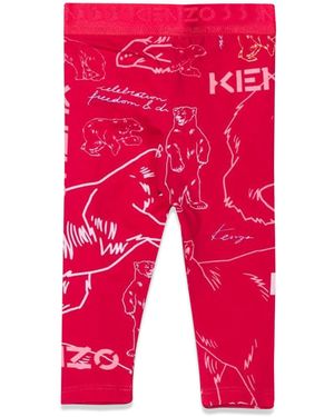 KENZO Leggings - Red