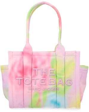 Marc Jacobs Borsa Tote "The Blurred Floral" Medium - Pink