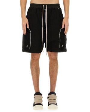 Rick Owens Bermuda "Bauhaus" - Nero