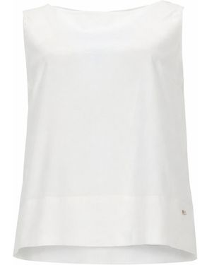 Herno Top Con Dettaglio Fiocchi - White