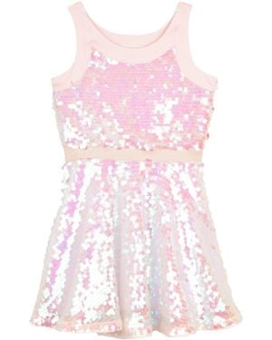 Billieblush Vestito Con Paillettes - Pink