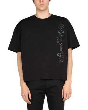 TATRAS X SFERA EBBASTA Oversized Fit T-Shirt - Black