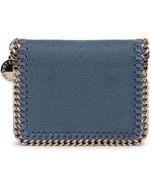 Stella McCartney Portafoglio "Bi-Fold Falabella" - Blue