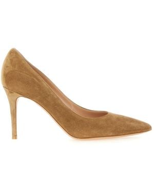 Gianvito Rossi Décolleté "Gianvito 85" - Natural