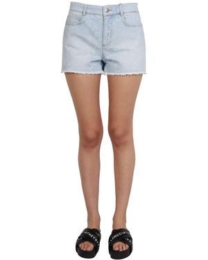 Stella McCartney Tella Mccartney Denim Shorts - Blue