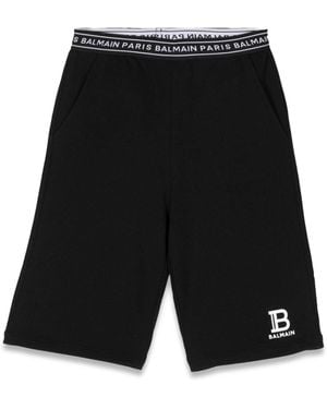 Balmain Bermuda Sweatshirt - Black