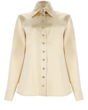 KHAITE Camicia "Ivy" - Natural