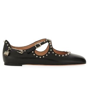 Bally Beliska" Dancer Flats - Black
